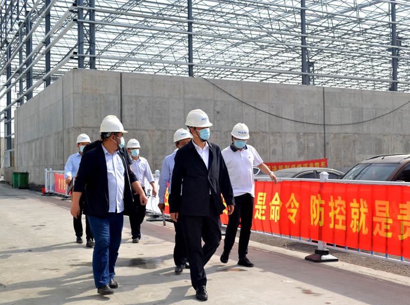 公司黨委副書記、總經(jīng)理張俊到新途公司調(diào)研指導工作